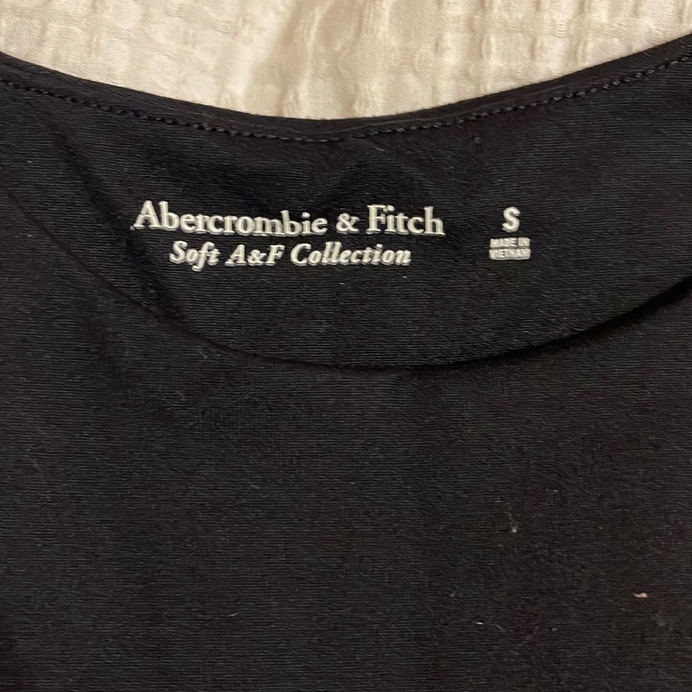 A&F Black tank top body suit